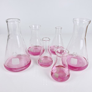 Phòng thí nghiệm thủy tinh 50 100 250ml trong suốt hình nón <span class=keywords><strong>Flask</strong></span> thủy tinh khoa học thiết bị hóa học Nguồn cung cấp - Product Image 3