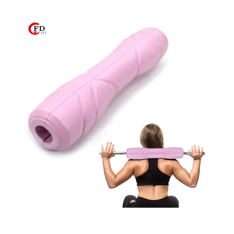 FD-Barbell squat pad standard bars neck shoulder back protector provides relief shoulders while training hip thrust bar pads set