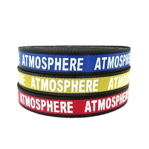 Custom Polyester Hexagon Silicone Grip 3d logo Printed pp <b>Webbing</b> Tape Strap Dog Harness - Product Image 4