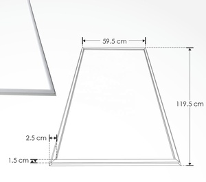 Bảng Đèn Led 1200X600Mm 2X4 Khung Đèn LED Phẳng Chiếu Sáng Cạnh Cạnh - Product Image 6