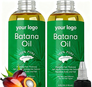 Aceite de Batana OEM para el crecimiento del cabello Dr Sebi ACEITE DE Batana crudo orgánico Honduras 100% acondicionador Natural puro para un cabello más grueso y fuerte - Product Image 1