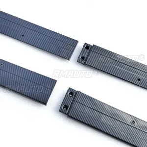 Jupe latérale de style sport aspect fibre de carbone pour Honda Civic 11e génération 2022, accessoires automobiles - Product Image 6