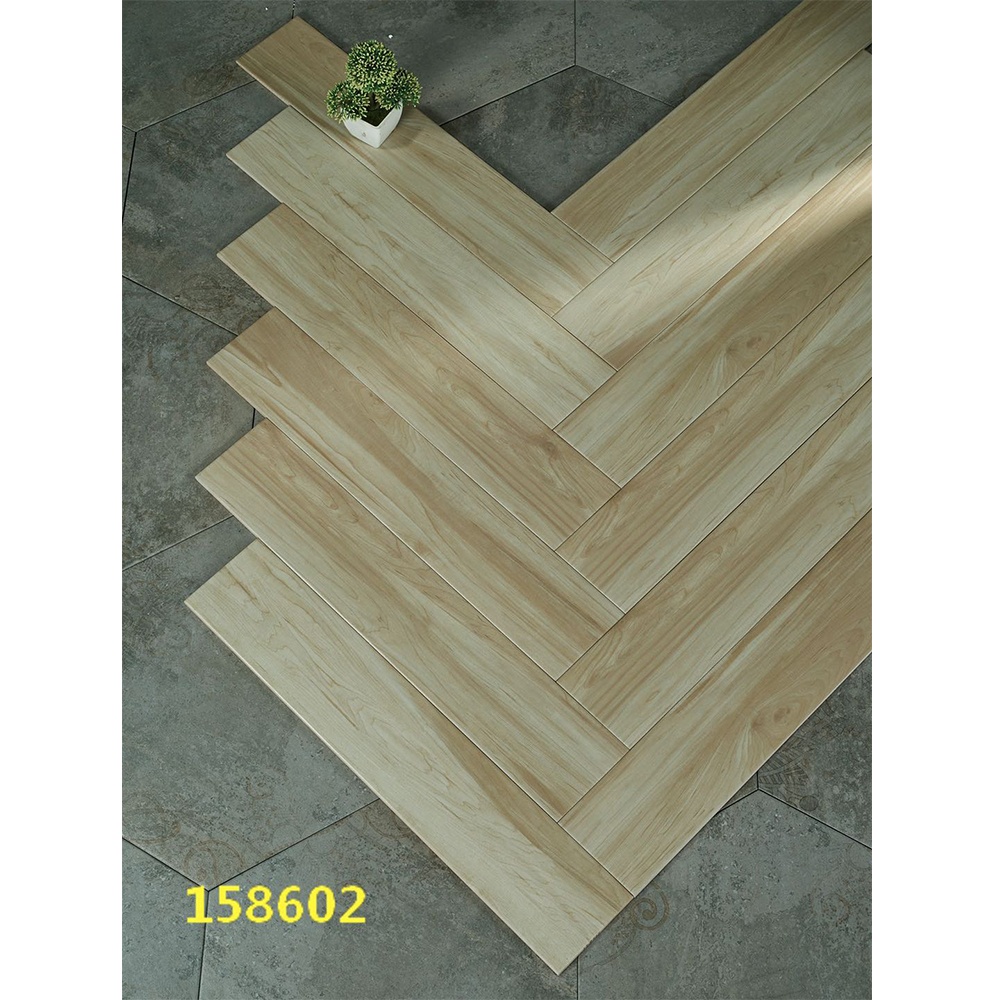 Brown Color 15x80 Ceramic Tile Looks Like Wooden Flooring Tiles Indoor