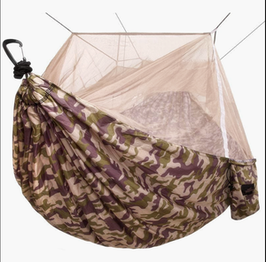 Hamac léger en nylon parachute pour 2 personnes avec <span class=keywords><strong>moustiquaire</strong></span> - Product Image 1