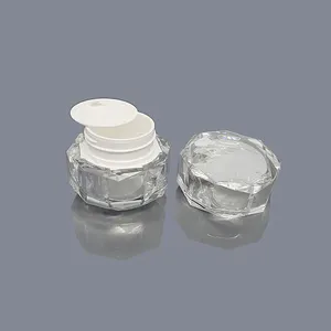 Frascos de plástico vacíos con tapa para maquillaje, frascos de maquillaje de 1 oz, 2 oz, 4oz, 5g, 10g, 12g, 15g, 30g, 50g