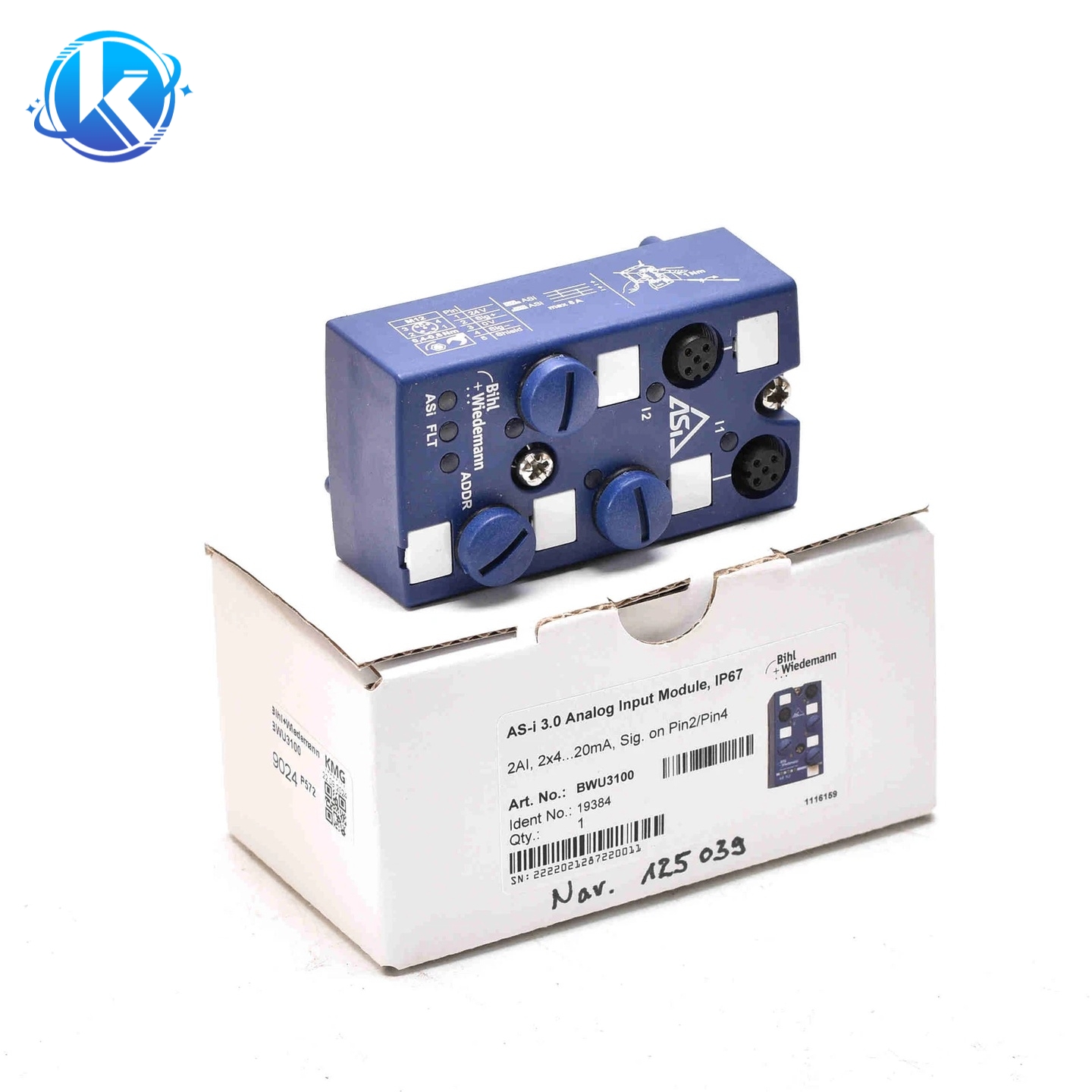 BRANDNEUES ASI ANALOG INPUT MODUL BWU3100 19384- LOC # B204****^^^^ https://www.siboasi.com