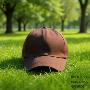 Gorra de Béisbol Angelina Coffee 32116-3, 6 Paneles, Ajustable, Unisex, para Uso en Exteriores - Product Image 2