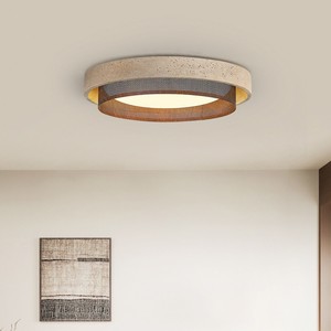 Lámpara de Techo Vintage Wabi Sabi con Tres Niveles de Intensidad para Dormitorio o Comedor - Product Image 2