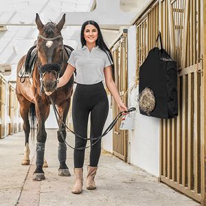 Custom Wheeled Horse <b>Hay</b> Storage Carry <b>Bags</b> Factory Directly Free Samples Horse Feeder 600D PVC <b>Hay</b> Bale <b>Bag</b> for Horse - Product Image 5