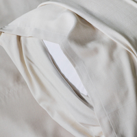 Ensemble de taies d'oreiller en coton de bambou bonne qualité Taies d'oreiller respirantes et douces Ensembles de literie de taille personnalisée pour la chambre à coucher