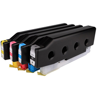 Ocbestjet T08C T08C1-T08C4 Nachfüllbare Kompatible Tintenpatronen ohne Chips für EPSON AM-C4000/C5000/C6000 Drucker