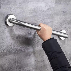 Barra de apoyo de acero inoxidable para baño, barra de seguridad accesible para personas mayores, para uso en inodoros y bañeras - Product Image 1