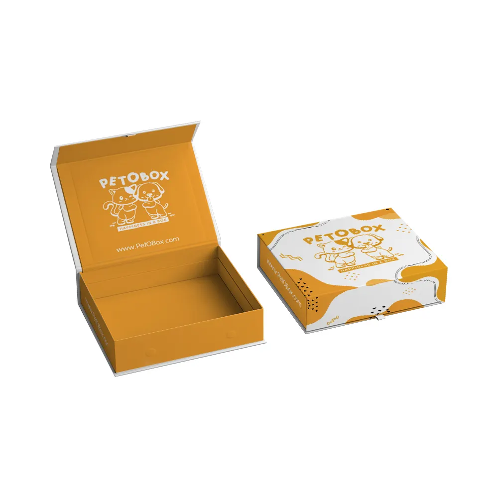 Custom Printed Design Luxury Paper Cardboard B Magnetic Folding Gift Packaging Box with Your Logo