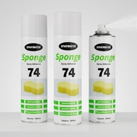 SPRAYMASTER Vente en gros Fabricant OEM Colle en spray mousseuse 600ML pour éponge