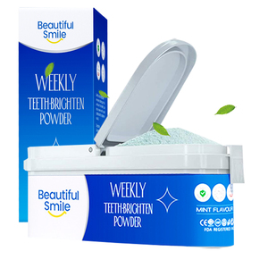 Luxsmile bán buôn tùy chỉnh nhãn 7 ngày trắng hữu <span class=keywords><strong>c</strong></span>ơ răng làm trắng bạ<span class=keywords><strong>c</strong></span> hà Flavor răng làm trắng Bột logo riêng với trường hợp - Product Image 6