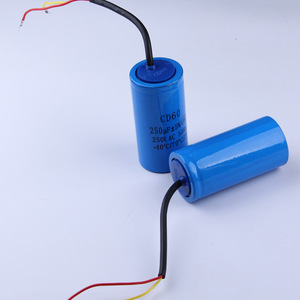 Condensateur de démarrage Cd60 250µF 250V AC pour moteurs électriques et compresseurs d'air - Product Image 4