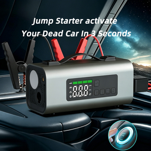 Arrancador de Coches Portátil 6 en 1 con Compresor de Aire, Batería de 8000mAh, Banco de Energía, Arrancador de Emergencia - Product Image 2