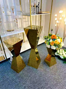 Jarrón de Metal para Decoración de Mesa de Boda, <span class=keywords><strong>Centro</strong></span> de Mesa Decorativo - Product Image 6