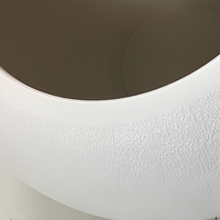 Grands pots en résine PE plastique épaisse, durable et légère, écologiques, pour jardin domestique, jardinières d'extérieur, design moderne, vente en gros