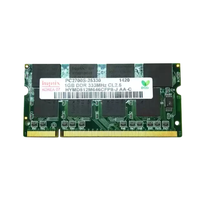 Module de mémoire pour ordinateur portable Hynix 1 Go DDR1 333 MHz PC2700S-25330, mémoire informatique de première génération fabriquée en Chine