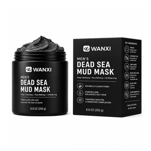 <span class=keywords><strong>Masque</strong></span> Nettoyant Naturel et Bio pour Hommes OEM/OBM – <span class=keywords><strong>Masque</strong></span> à l'<span class=keywords><strong>Argile</strong></span> Purifiant en Profondeur et Contrôlant le Sébum pour les Soins de la Peau - Product Image 1