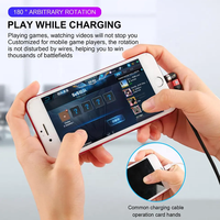 Câble USB magnétique 3A à rotation de 540 degrés 3 en 1 câble Micro Usb de type C charge rapide accessoires de téléphone portable câble de données magnétique