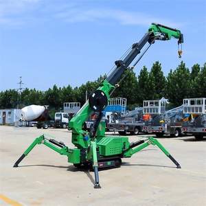 High Power Mobile Crawler <b>Crane</b> Machine 3tons 8tons Lifting Capacity <b>Engine</b> Motor Gearbox Included for Construction Certificate - Product Image 6
