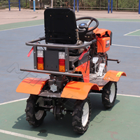 Microtracteur diesel KATHER 9 CV, 13 CV, 15 CV, autoporté 4x4, mini-cultivateur, machine agricole pour le labourage