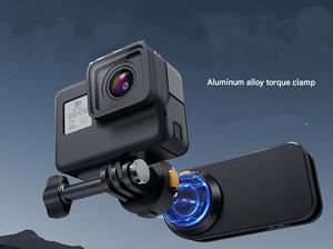 Clip magnétique à libération rapide Hongdak pour <span class=keywords><strong>GoPro</strong></span> DJI Action, <span class=keywords><strong>accessoire</strong></span> de caméra d'action rotative à <span class=keywords><strong>360</strong></span>° pour l'extérieur, clip pour sac à dos - Product Image 2