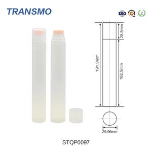 Emballage de tube de brillant à lèvres fin vide, contenant de baume à lèvres liquide de luxe, logo personnalisé, baume à lèvres blanc, tubes en plastique pour brillant à lèvres - Product Image 2