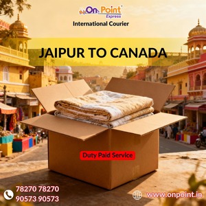 Envío Económico de Jaipur a Canadá, Servicio de Mensajería con Impuestos Pagados, Entrega Aérea con Seguro, Soporte 24/7, Responsabilidad del Comprador - Product Image 4