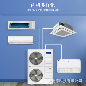 Climatiseur multi-split industriel Aquamind 4 zones R-410A pour système HVAC d'entrepôt - Product Image 4