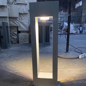 Lawn <b>Lights</b> Aluminum <b>Led</b> <b>Light</b> <b>Sensor</b> Water Resistant Semi Flush Mount 3 Year Warranty 50000 Hours 120 Lm W Ra80 - Product Image 3