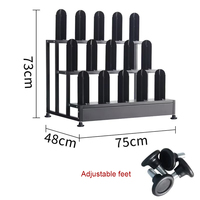Support de rangement et de présentation pour films de protection de voiture en vinyle, autocollants et PPF