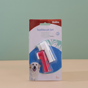 Bioline Brosse à <span class=keywords><strong>dents</strong></span> pour animaux de compagnie, écologique, douce, pour le nettoyage et le massage dentaire - Product Image 3