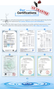 市販のコーヒーマシン用のアンチスケール高流量水フィルター清浄機システム1〜4段階で飲む製氷機 - Product Image 4