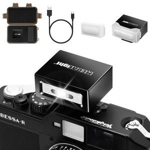 Flash Universal Mini Medalight para Cámara, Zapata Externa de Contacto Único, Speedlite Recargable para <span class=keywords><strong>ZV</strong></span> <span class=keywords><strong>E10</strong></span> para Leica - Product Image 2