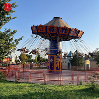 Prix d'usine 32 places Parc d'attractions Swing Ride Theme Park Spinning Fair Rides Chaise volante à vendre