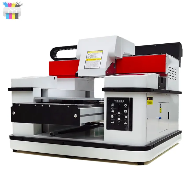 Hot sale pvc visiting card printing machine welcomed uv led flatbed printer a3 size for all kinds of printing