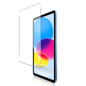 Protection d'écran en verre trempé HD transparente facile à appliquer pour iPad 10e génération, sans bulles - Product Image 1