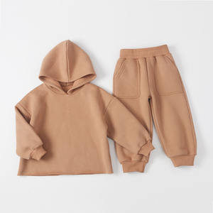 Nouvelle tendance Vêtements pour enfants Ensemble costume Sweat à capuche et pantalon deux pièces pour bébés Ensembles de vêtements pour enfants - Product Image 6