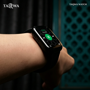 Reloj Inteligente Azan con Notificaciones de Aplicaciones Sociales (<span class=keywords><strong>WhatsApp</strong></span>/Facebook), Horarios de Oración, Brújula Qibla, Contador de Pasos - Product Image 1