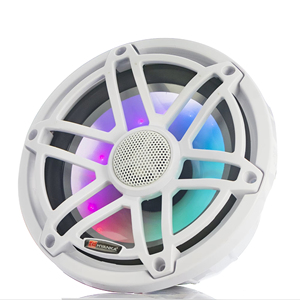 Altoparlante Marino HYANKA HMS-08W 8'' Bianco con Luce a Sette Colori 91db, Altoparlanti a Torre Impermeabili IP67 per Barche - Product Image 1