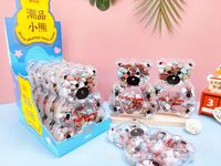 Bonbons gélifiés fruités en forme de sucette en pierre souple, en bouteille, colorés, enrobés de bonbons gélifiés, en gros, certifiés casher et halal