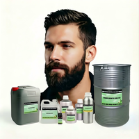 Huile de croissance de barbe pour homme de qualité supérieure, tenue forte, anti-frisottis, parfum boisé |   Extrait de plante 100% naturel pur en vrac 1 kg