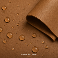 Matériau de revêtement en cuir PVC tricoté, résistant aux rayures et à l'eau, épaisseur 0,9-1,4 mm, pour meubles, automobile et sièges