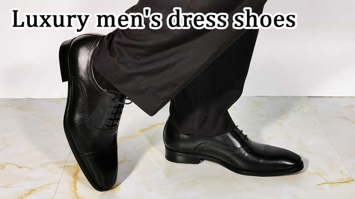 Wholesale Classic Men's Shoes Genuine Leather Dress Shoes