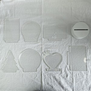 Tableau d'écriture lumineux en acrylique créatif DIY RGB LED 3D, effaçable et réinscriptible, pour messages électroniques, cadeau de nuit - Product Image 6