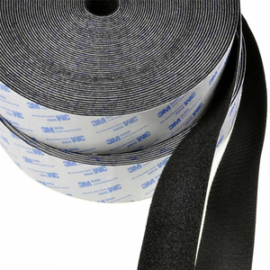 批发重型双面地毯抓垫聚酯墙壁安装胶带钩环紧固件粘性回胶带 - Product Image 6