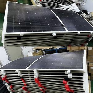 Flexibles, Bifaziales Dünnschicht-Solarmodul 44V 560W mit 23,5% Hoher Effizienz, <span class=keywords><strong>CE</strong></span> ROHS FCC ISO Zertifiziert für Autodach und Boot - Product Image 4